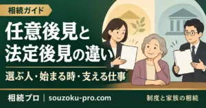 任意後見と法定後見の違い｜母の生活費から考える支援と監督の仕組み