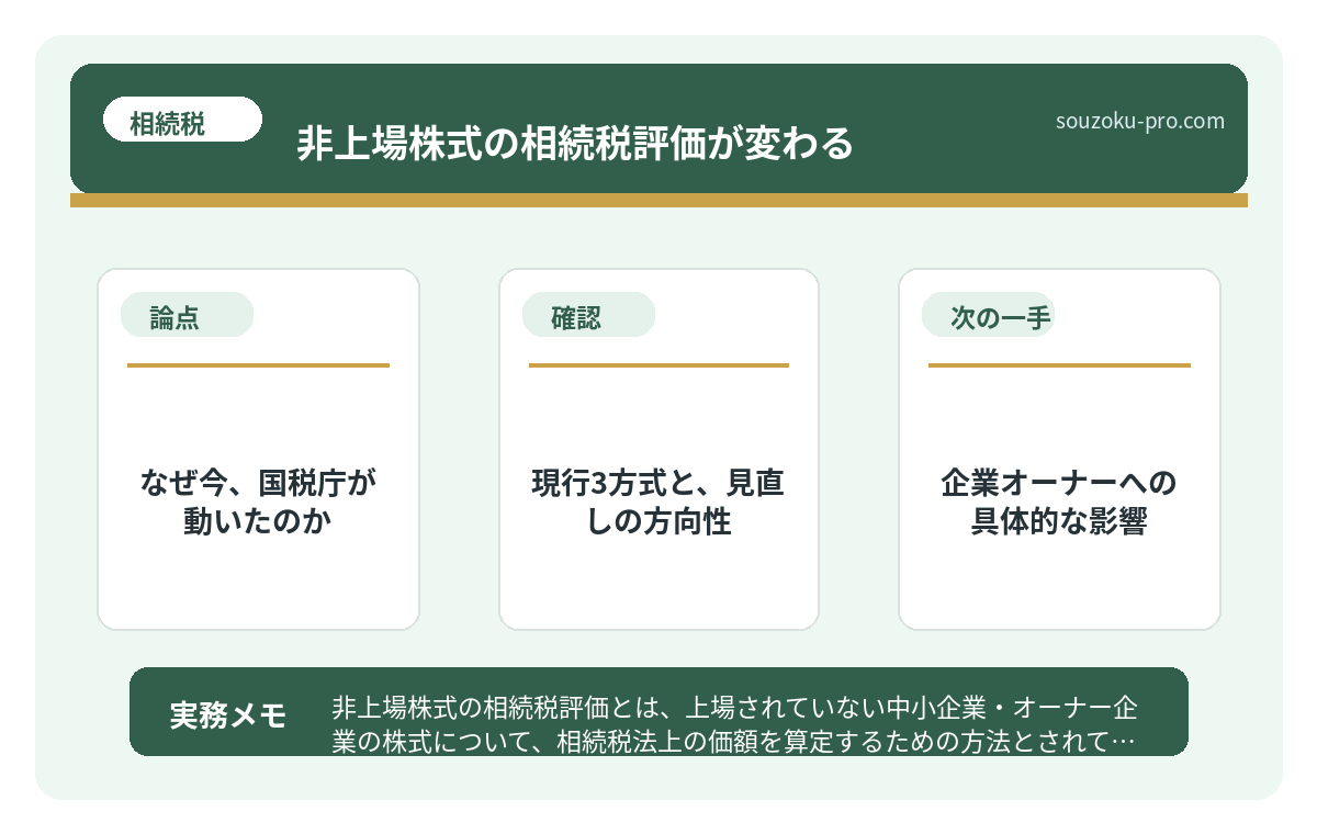 なぜ今、国税庁が動いたのか