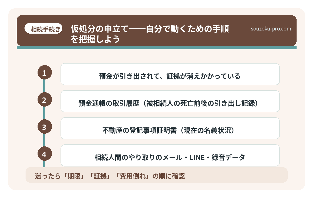 仮処分の申立て──自分で動くための手順を把握しよう