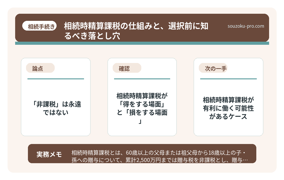 で、結論から言うと「非課税」は永遠ではない