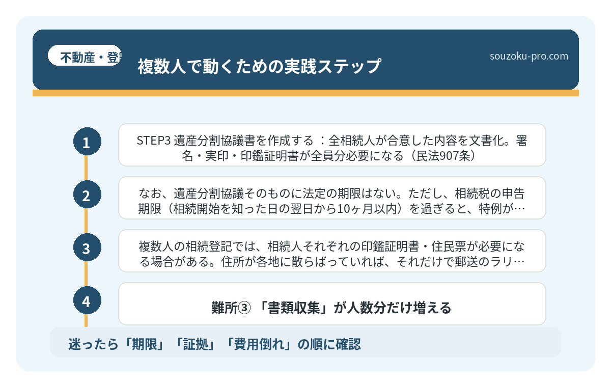 複数人で動くための実践ステップ