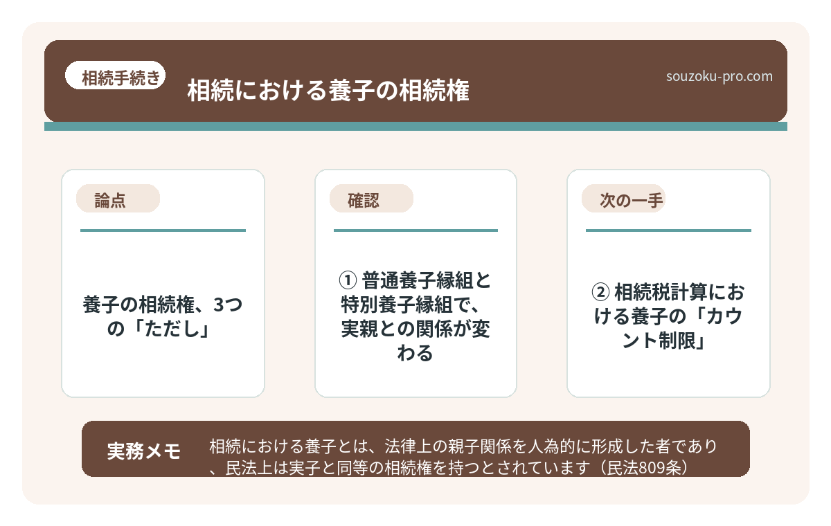 ① 普通養子縁組と特別養子縁組で、実親との関係が変わる