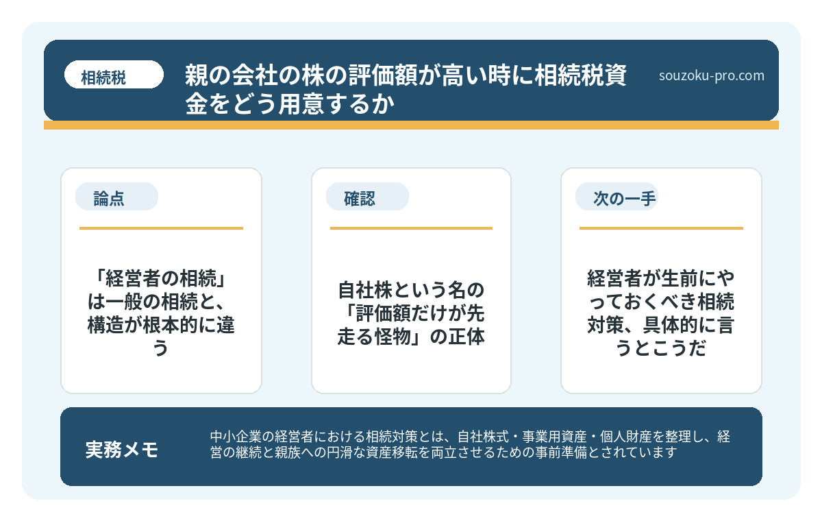 自社株という名の「評価額だけが先走る怪物」の正体