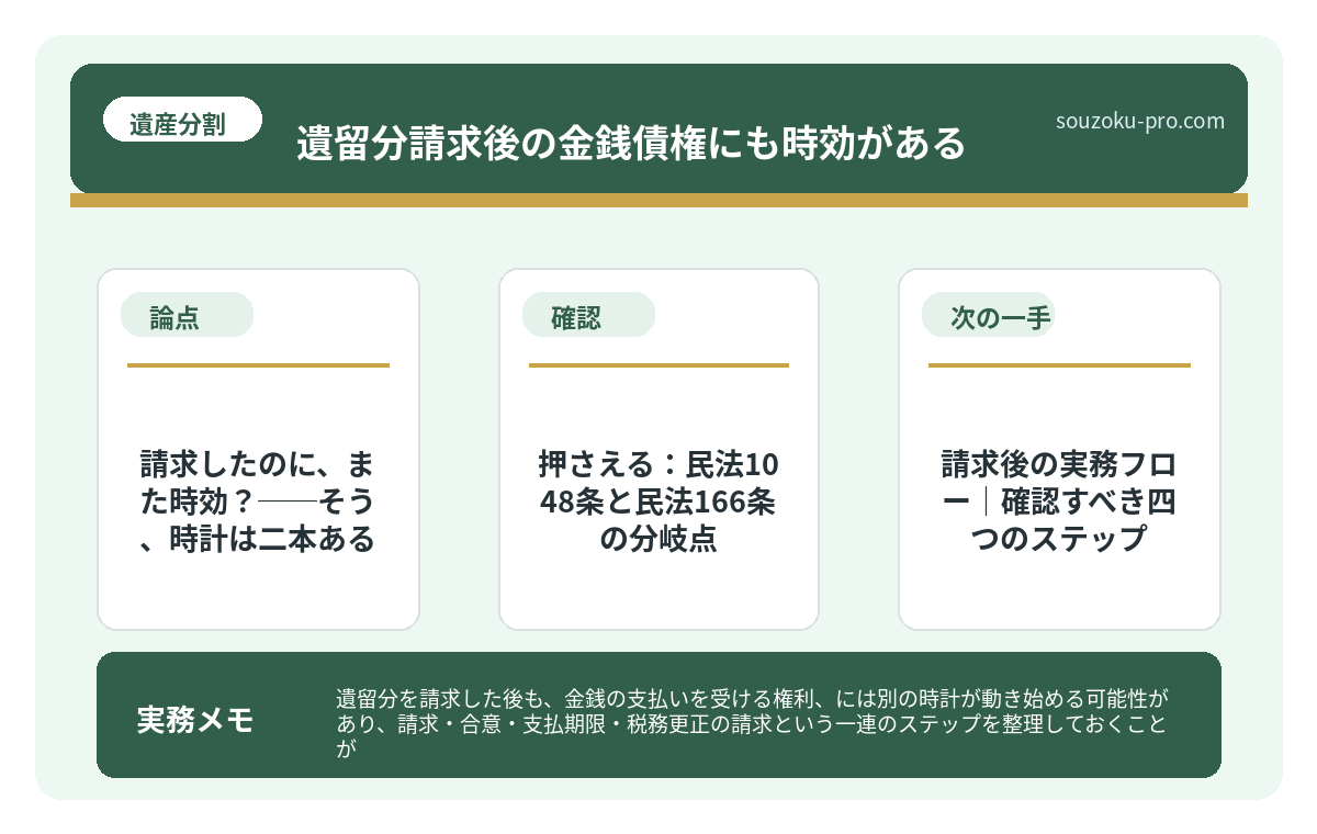 請求後の実務フロー｜確認すべき四つのステップ