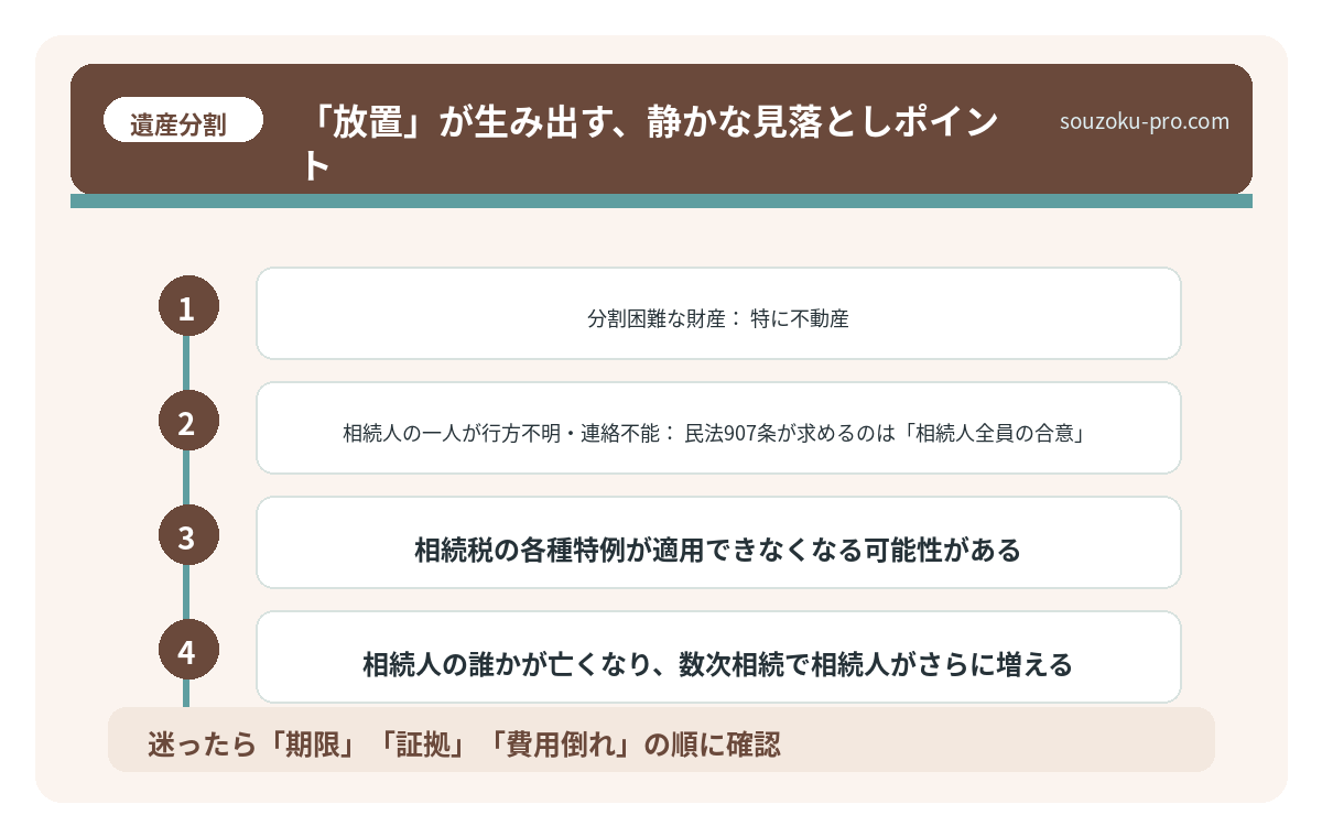 「放置」が生み出す、静かな見落としポイント