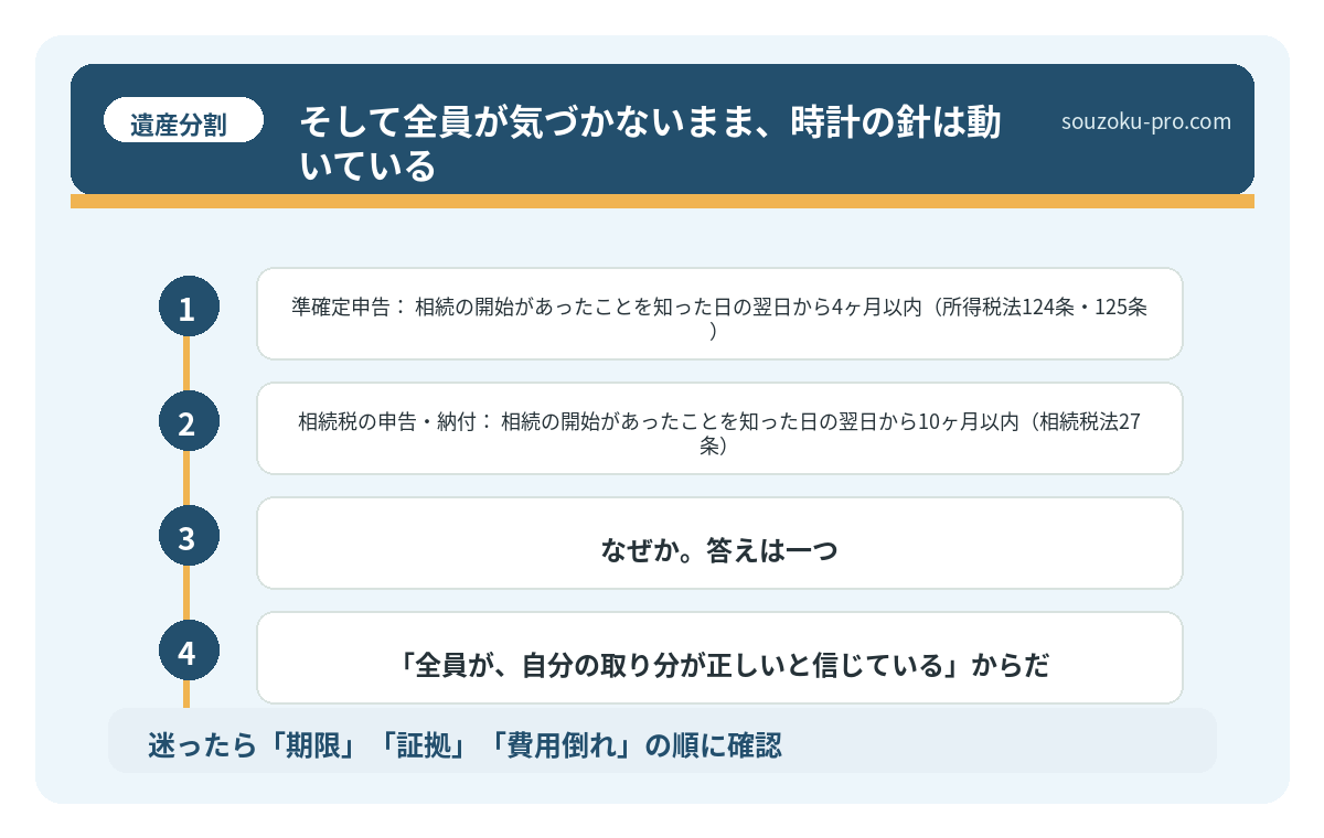 そして全員が気づかないまま、時計の針は動いている