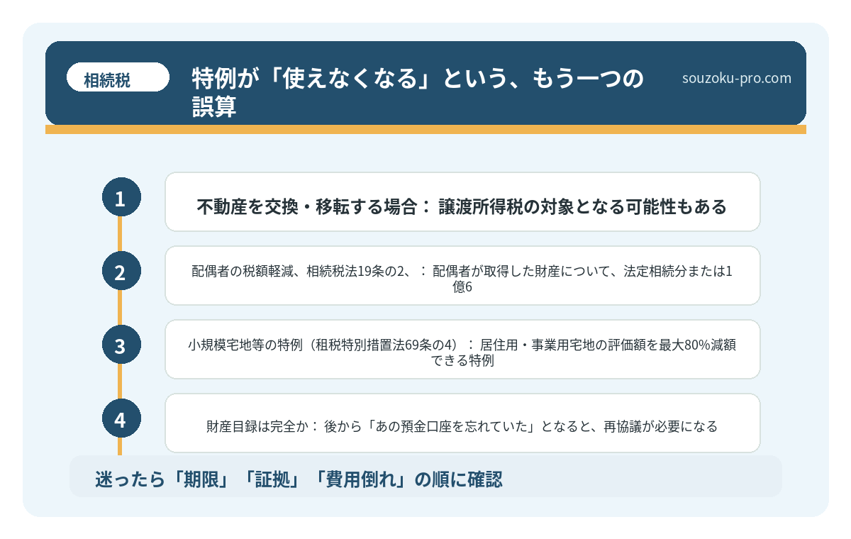 特例が「使えなくなる」という、もう一つの誤算
