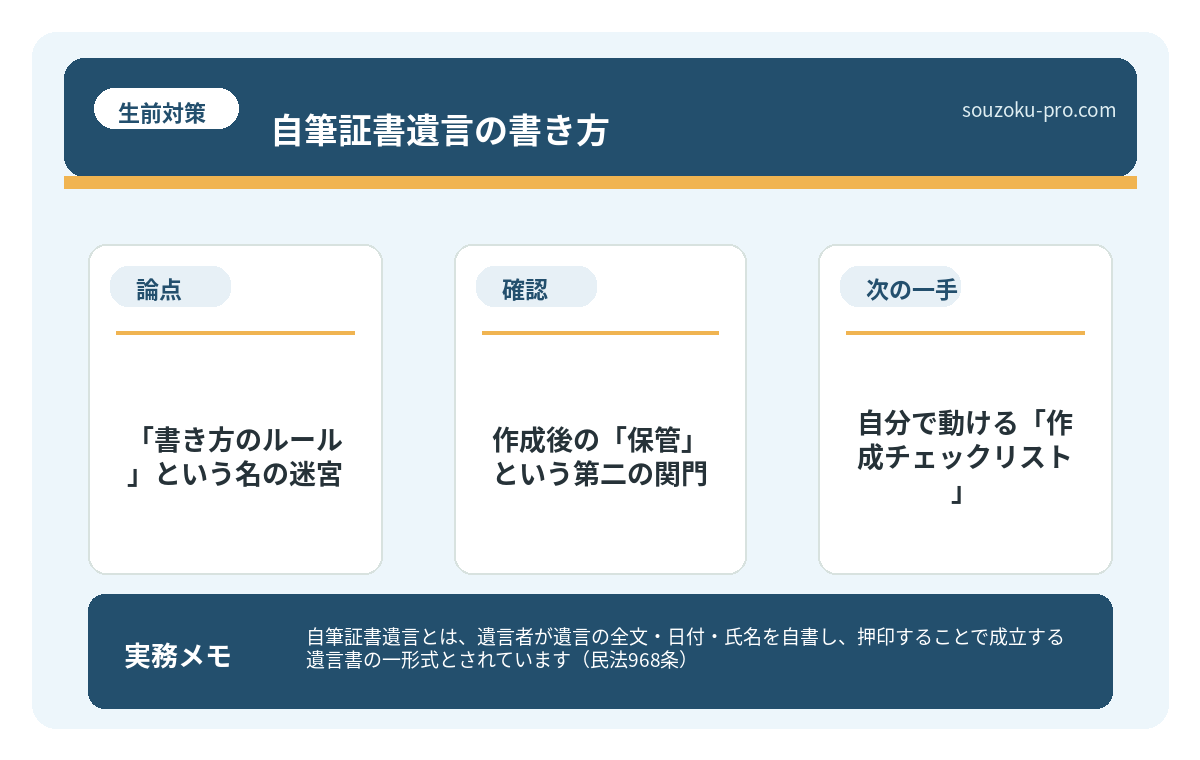 「書き方のルール」という名の迷宮