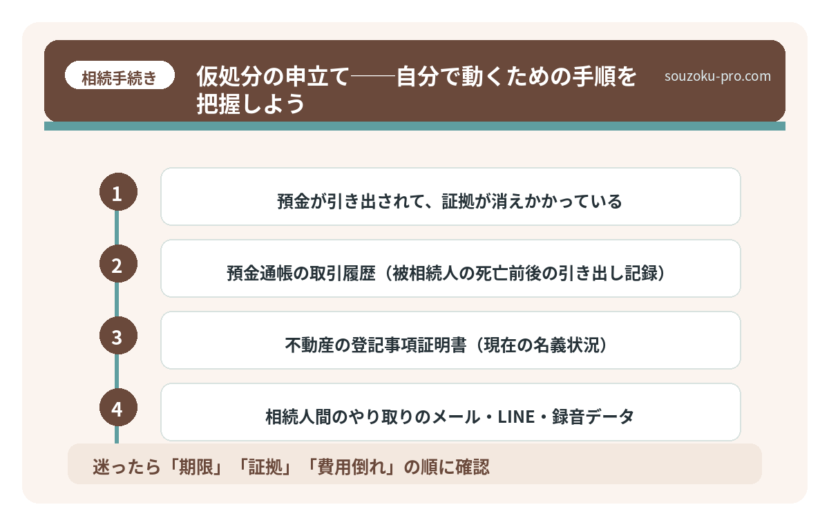 仮処分の申立て──自分で動くための手順を把握しよう