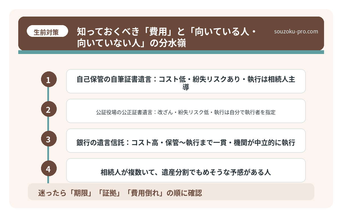 知っておくべき「費用」と「向いている人・向いていない人」の分水嶺
